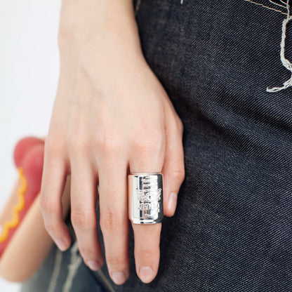 IMPORTED BEER CAN RING
